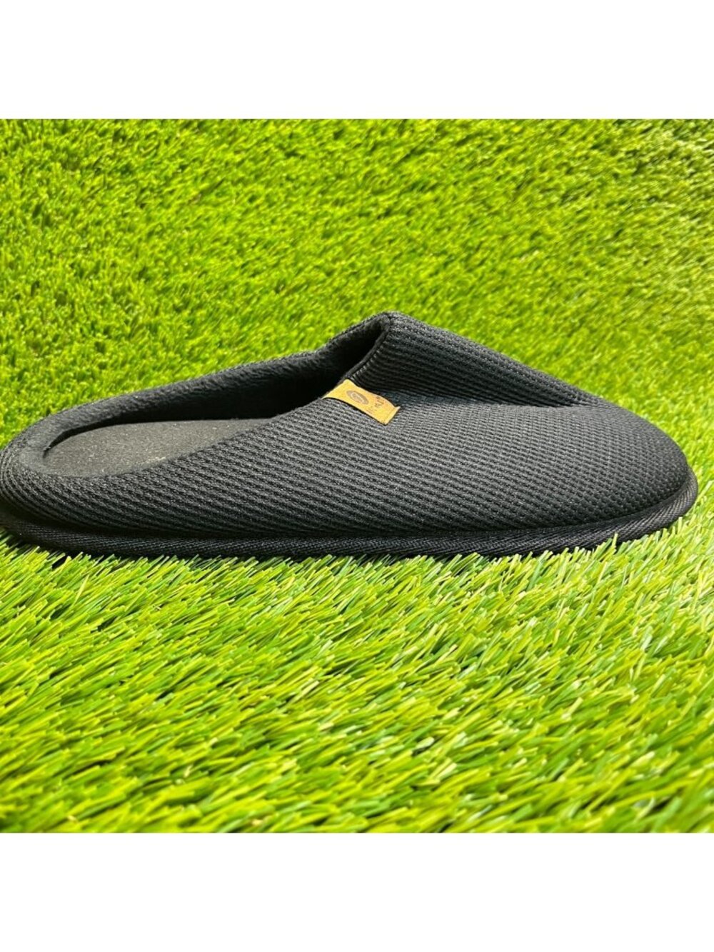 ONCAI Mens Size 9 Black Classic Casual Walking Slip On House Clog Slippers Shoes